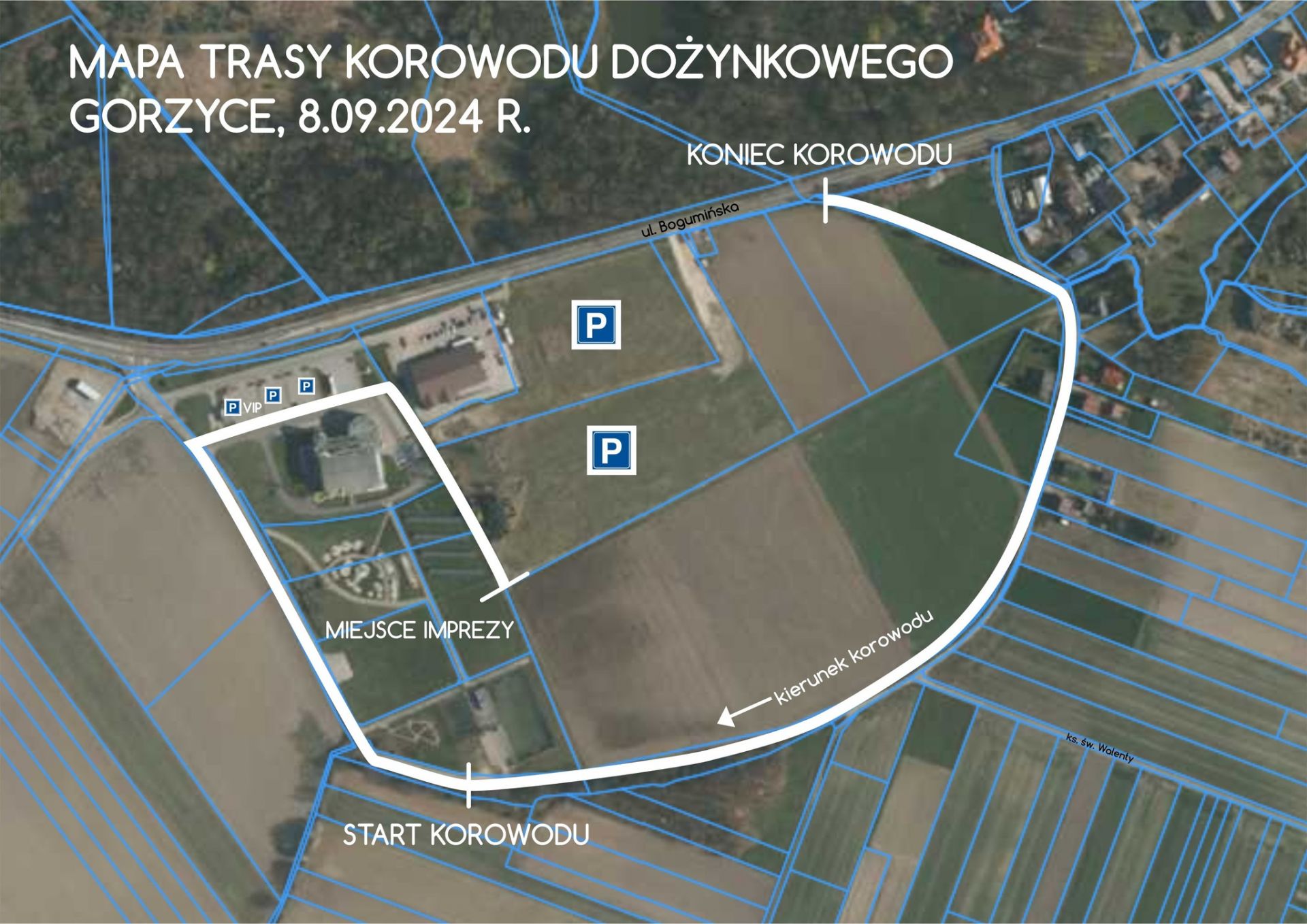 mapa przejścia korowodu